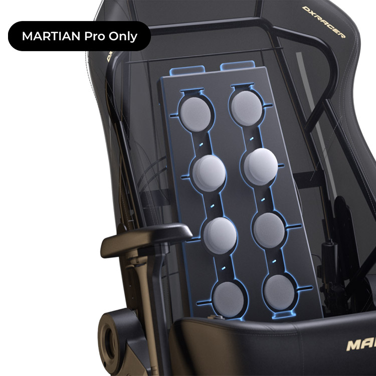 خرید صندلی DXRacer Martian - روکش پارچه فابریک بافته شده